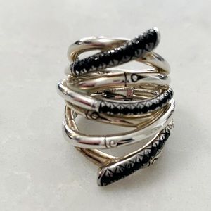 John Hardy Women’s Bamboo Pav’e Rin